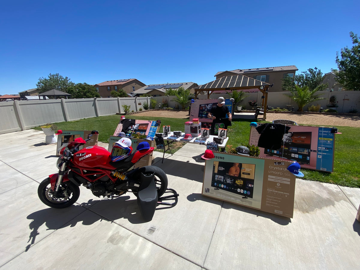 Raffle Ticket Ducati giveaway